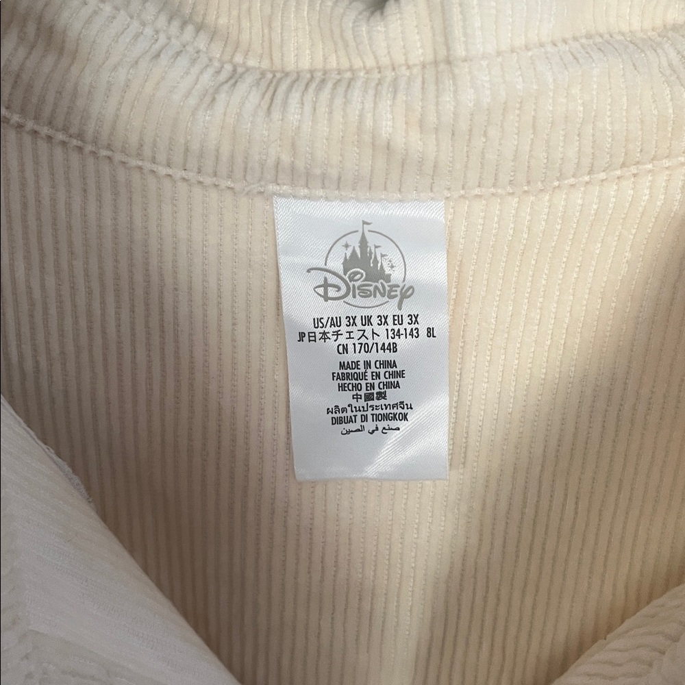 Disney Cream Ribbed Top - Picture 2 of 5